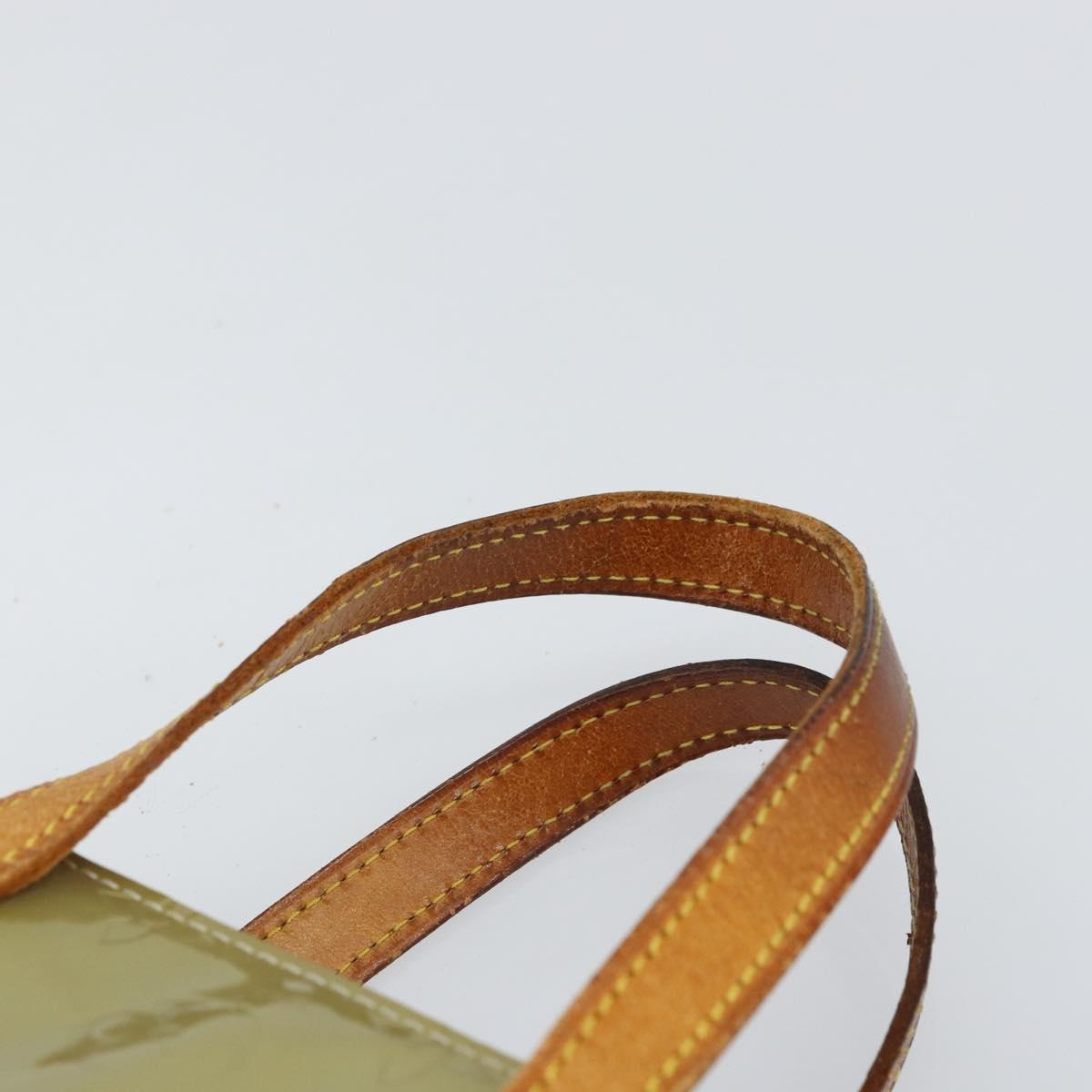 LOUIS VUITTON Monogram Vernis Reade PM Hand Bag Gris M91145 LV Auth hk3344