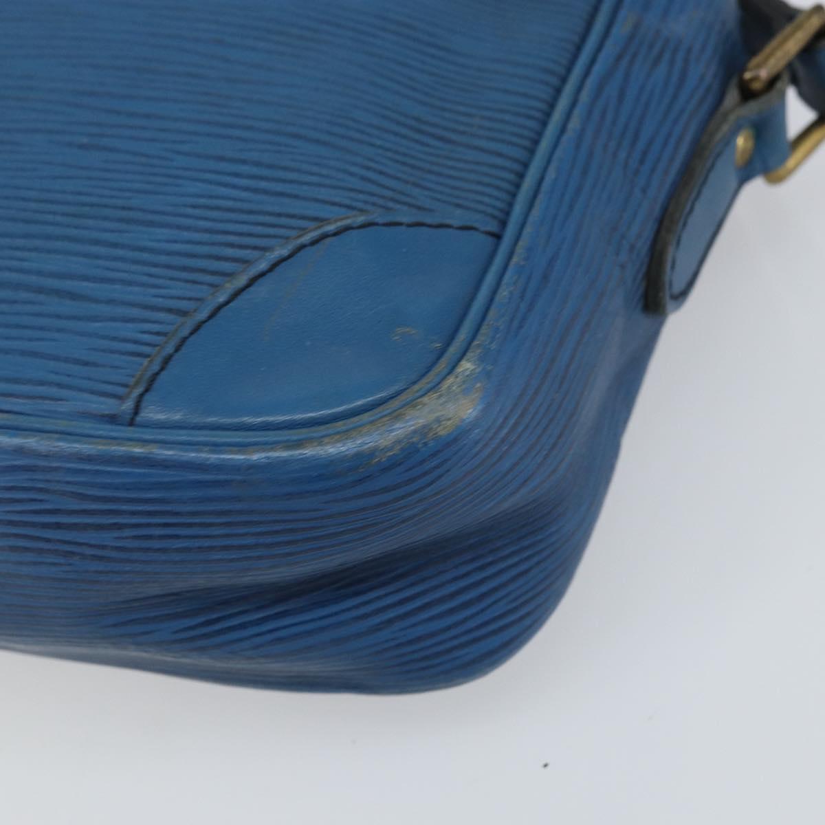 LOUIS VUITTON Epi Trocadero 23 Shoulder Bag Blue M52305 LV Auth hk3354