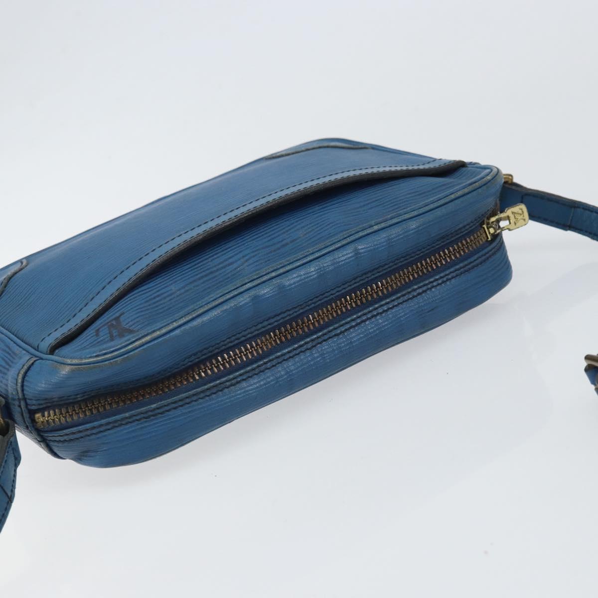 LOUIS VUITTON Epi Trocadero 23 Shoulder Bag Blue M52305 LV Auth hk3354