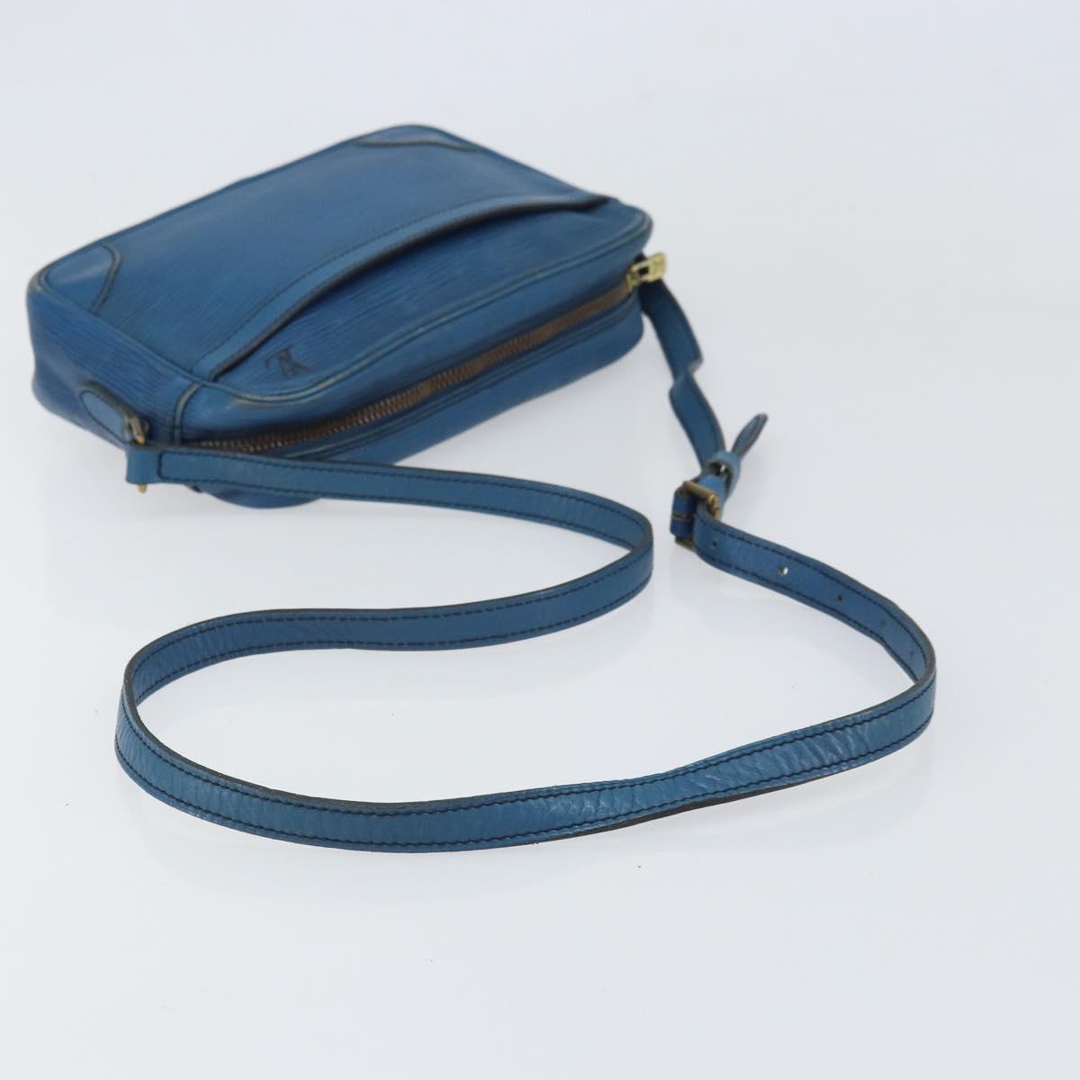 LOUIS VUITTON Epi Trocadero 23 Shoulder Bag Blue M52305 LV Auth hk3354