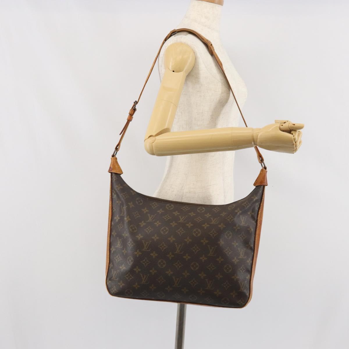 LOUIS VUITTON Monogram Boulogne 35 Shoulder Bag Vintage M51260 LV Auth hk3359