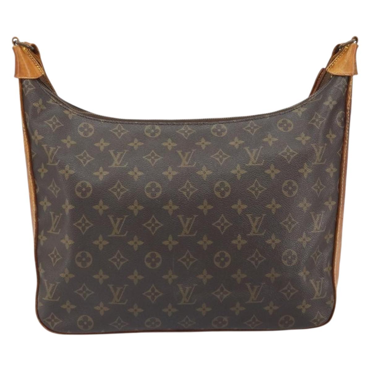 LOUIS VUITTON Monogram Boulogne 35 Shoulder Bag Vintage M51260 LV Auth hk3359