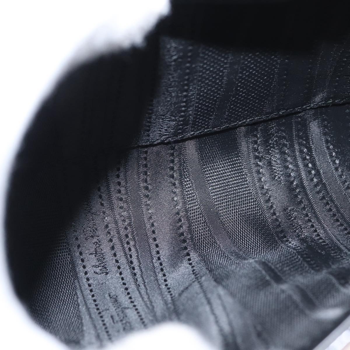 Salvatore Ferragamo Vala Chain Bag Patent leather Black Gold Auth hk3377