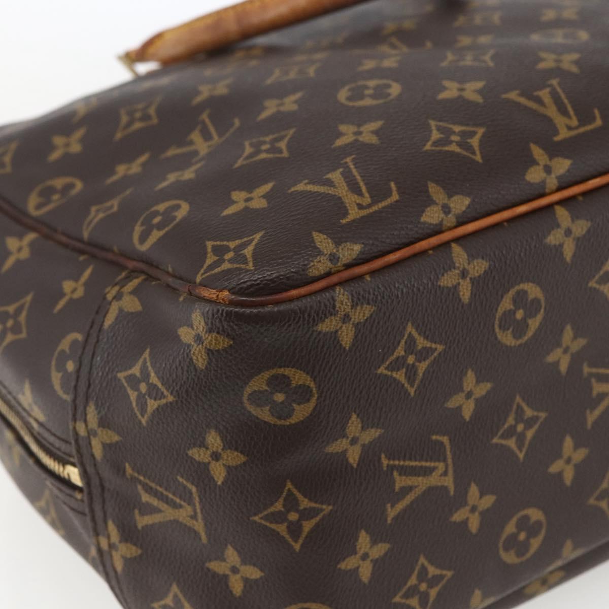 LOUIS VUITTON Monogram Deauville Hand Bag M47270 LV Auth hk3386