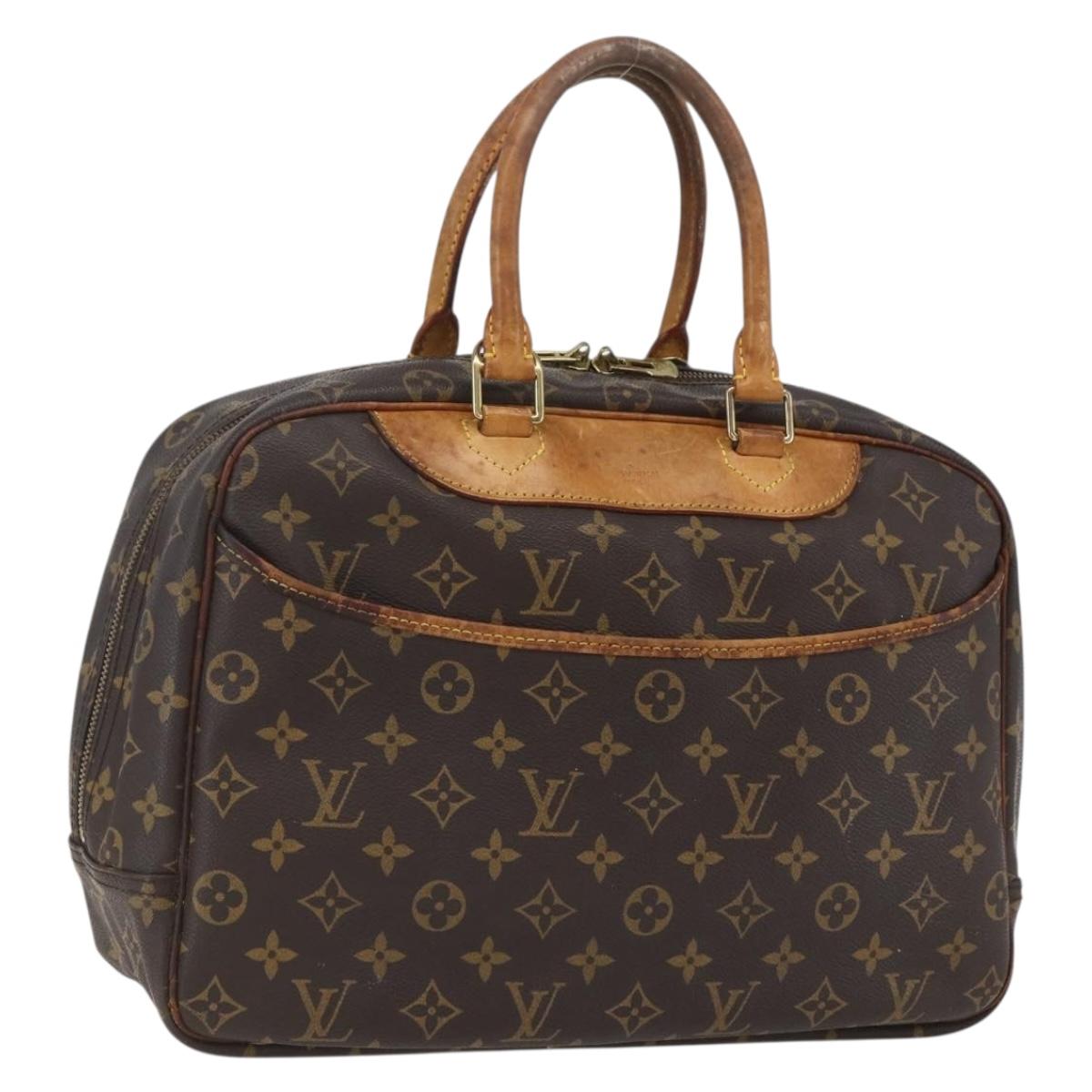 LOUIS VUITTON Monogram Deauville Hand Bag M47270 LV Auth hk3386