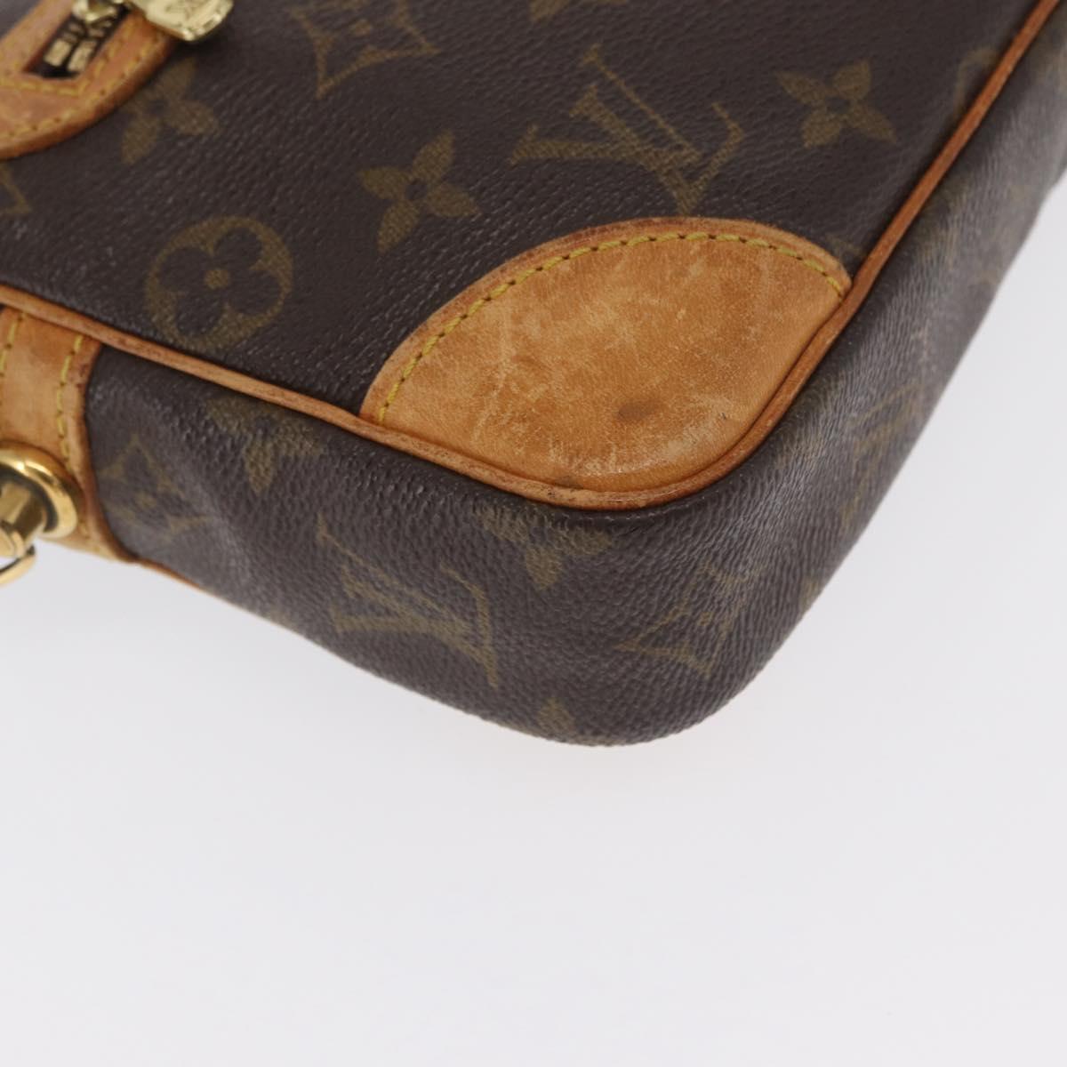 LOUIS VUITTON Monogram Marly Dragonne GM Clutch Bag M51825 LV Auth hk3387