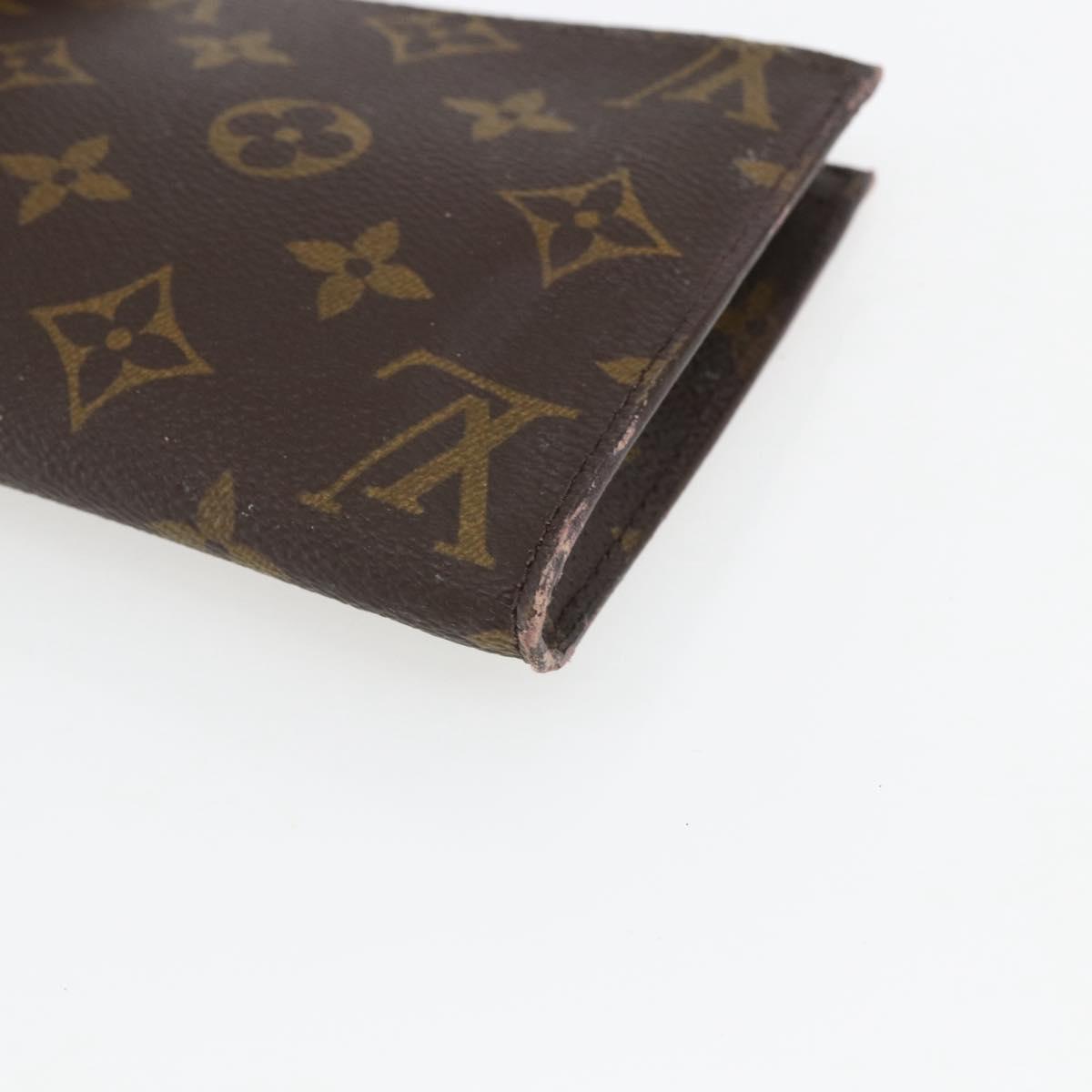 LOUIS VUITTON Monogram Bucket GM Accessory Pouch LV Auth hk3389