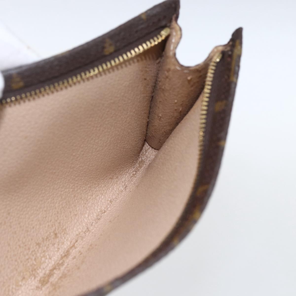 LOUIS VUITTON Monogram Bucket GM Accessory Pouch LV Auth hk3389