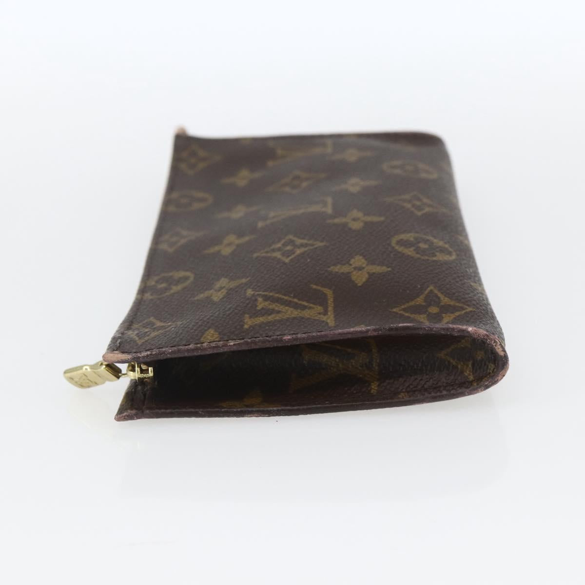 LOUIS VUITTON Monogram Bucket GM Accessory Pouch LV Auth hk3389