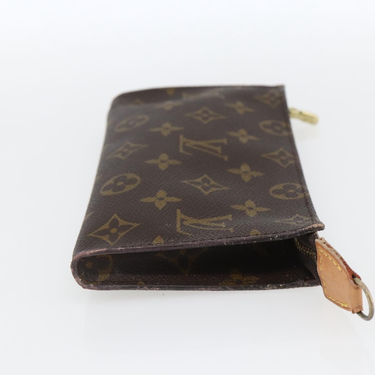 LOUIS VUITTON Monogram Bucket GM Accessory Pouch LV Auth hk3389