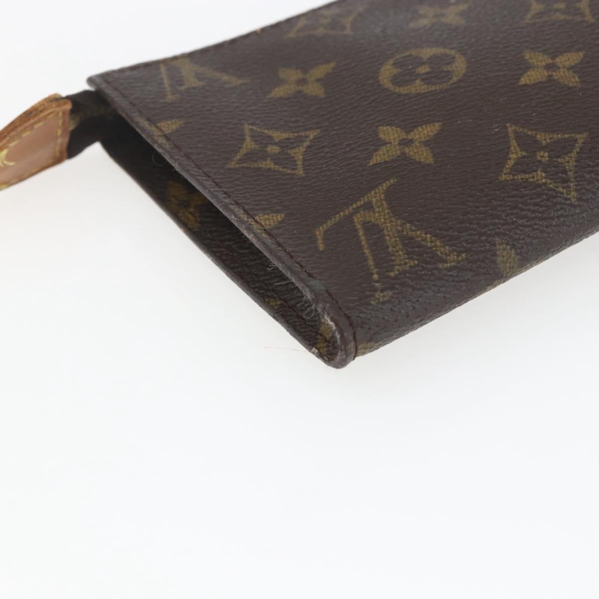 LOUIS VUITTON Monogram Bucket GM Accessory Pouch LV Auth hk3390