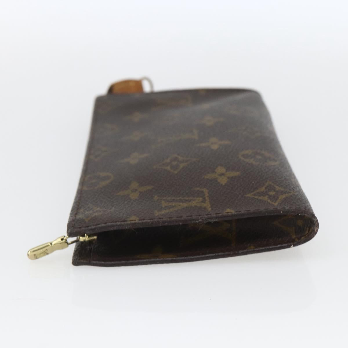 LOUIS VUITTON Monogram Bucket GM Accessory Pouch LV Auth hk3390