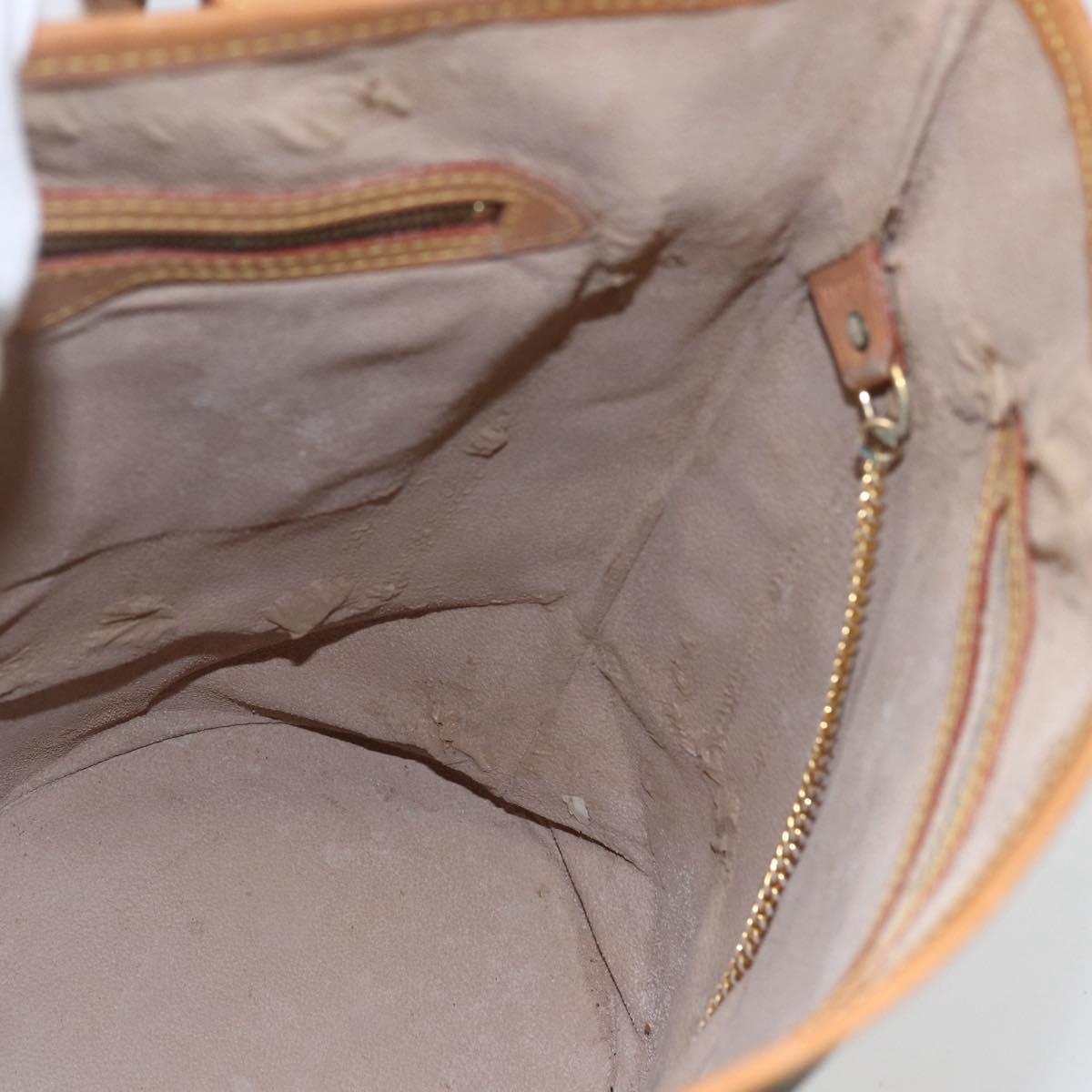 LOUIS VUITTON Monogram Bucket GM Shoulder Bag M42236 LV Auth hk3395