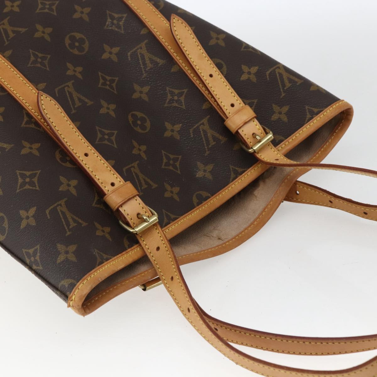 LOUIS VUITTON Monogram Bucket GM Shoulder Bag M42236 LV Auth hk3395