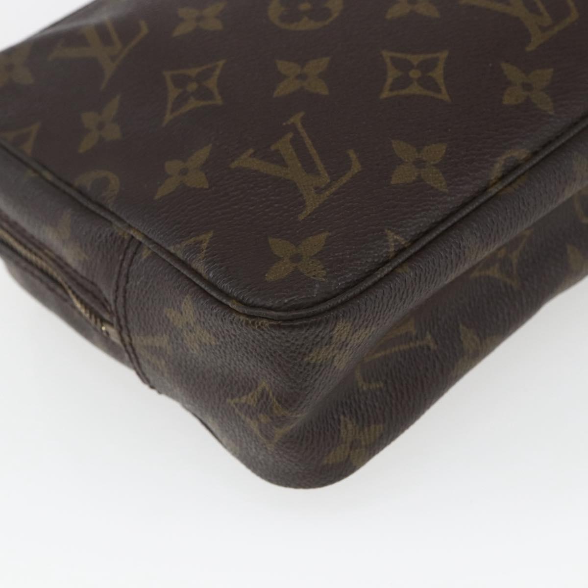 LOUIS VUITTON Monogram Trousse Toilette 23 Clutch Bag M47524 LV Auth hk3401