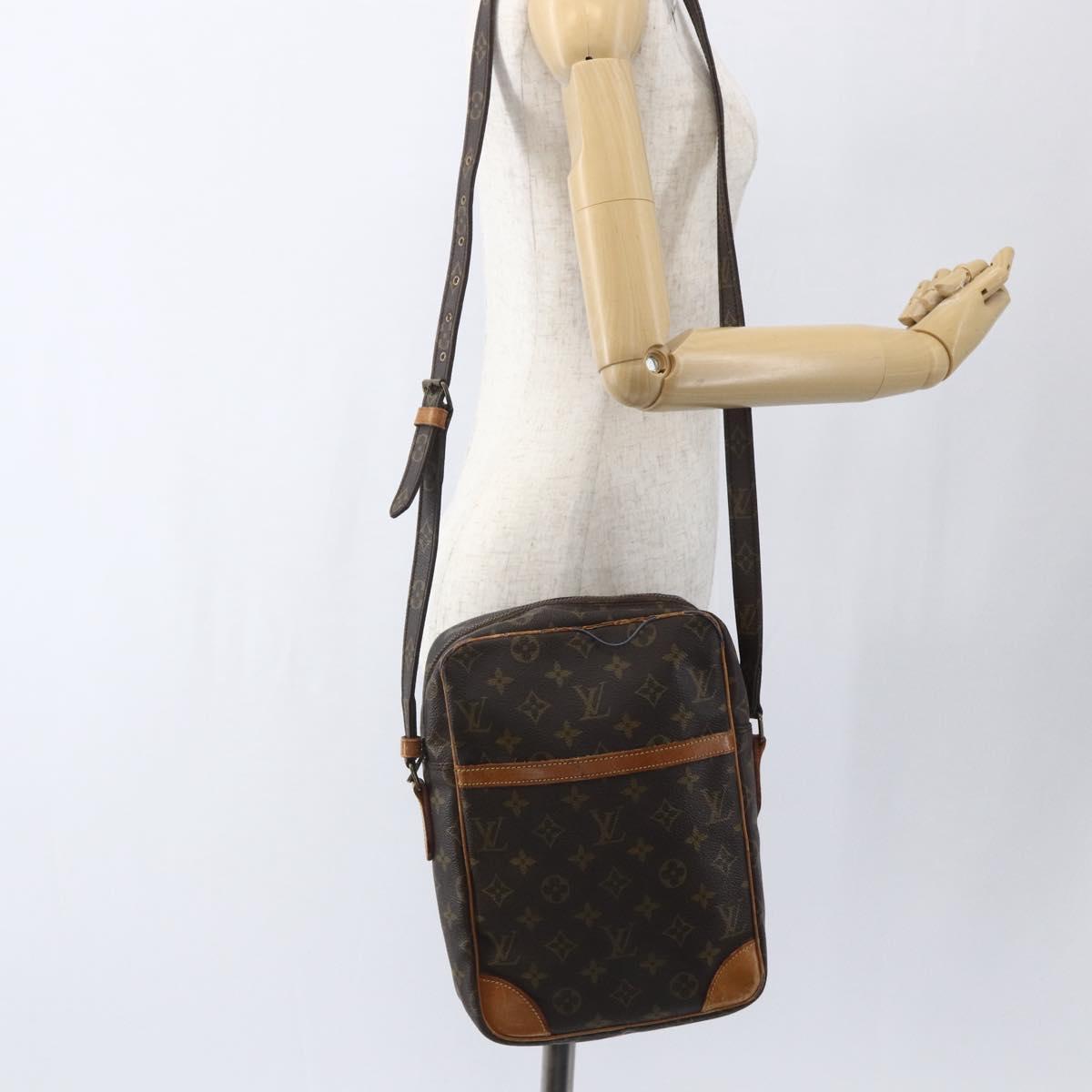 LOUIS VUITTON Monogram Danube MM Shoulder Bag M45264 LV Auth hk3406