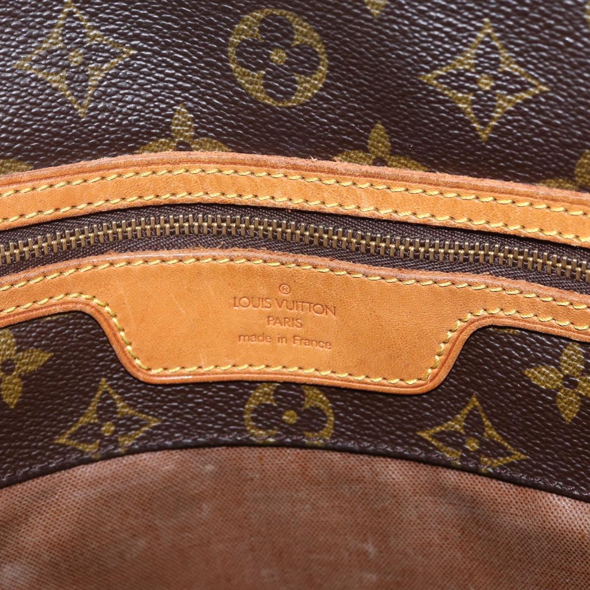 LOUIS VUITTON Monogram Sac Shopping Tote Bag M51108 LV Auth hk3408