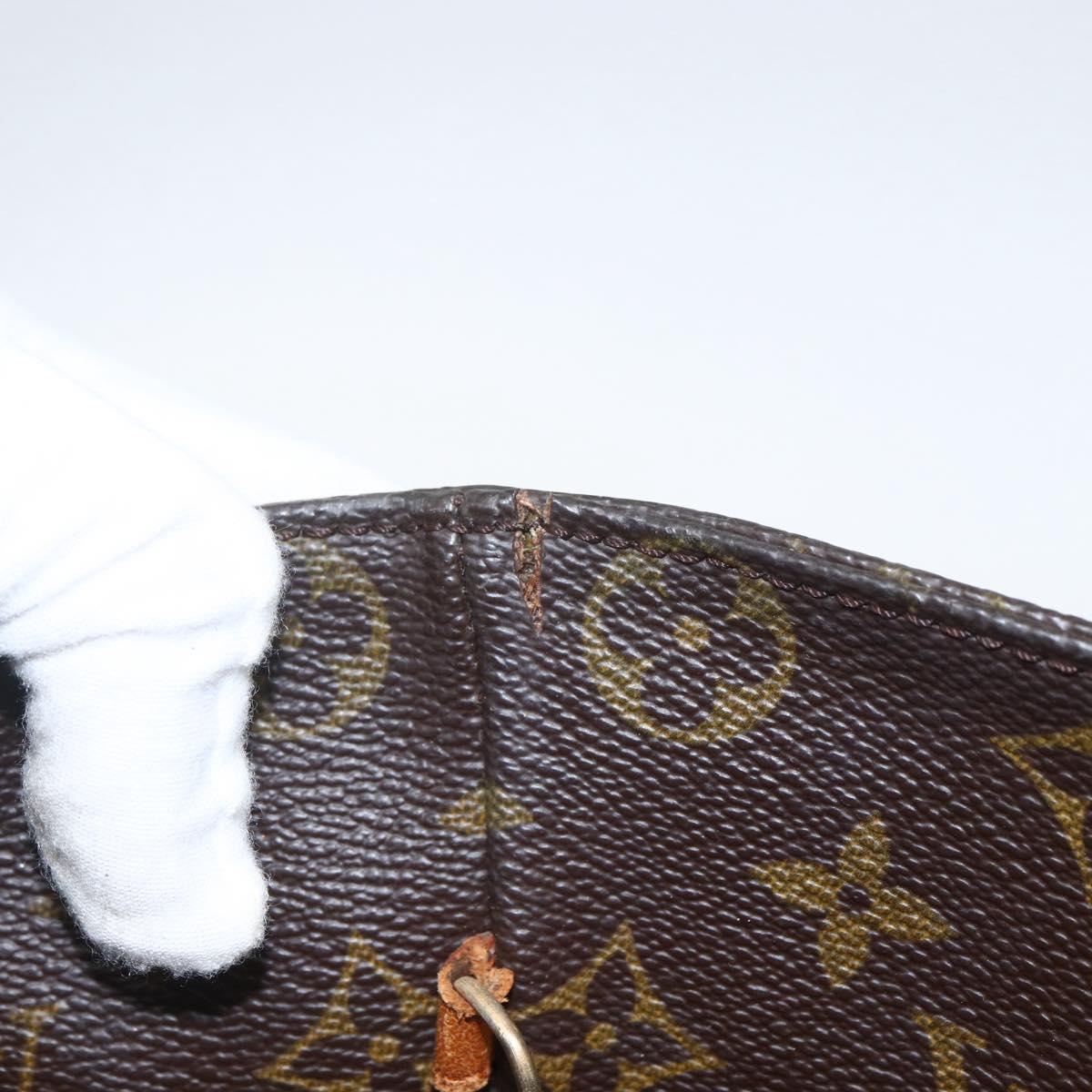 LOUIS VUITTON Monogram Sac Shopping Tote Bag M51108 LV Auth hk3408