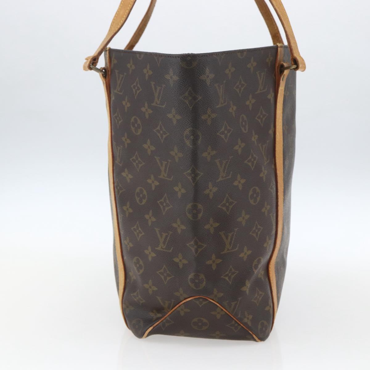 LOUIS VUITTON Monogram Sac Shopping Tote Bag M51108 LV Auth hk3408