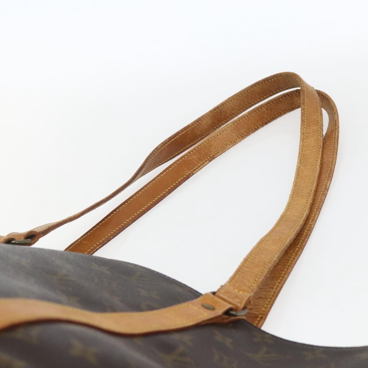 LOUIS VUITTON Monogram Sac Shopping Tote Bag M51108 LV Auth hk3408