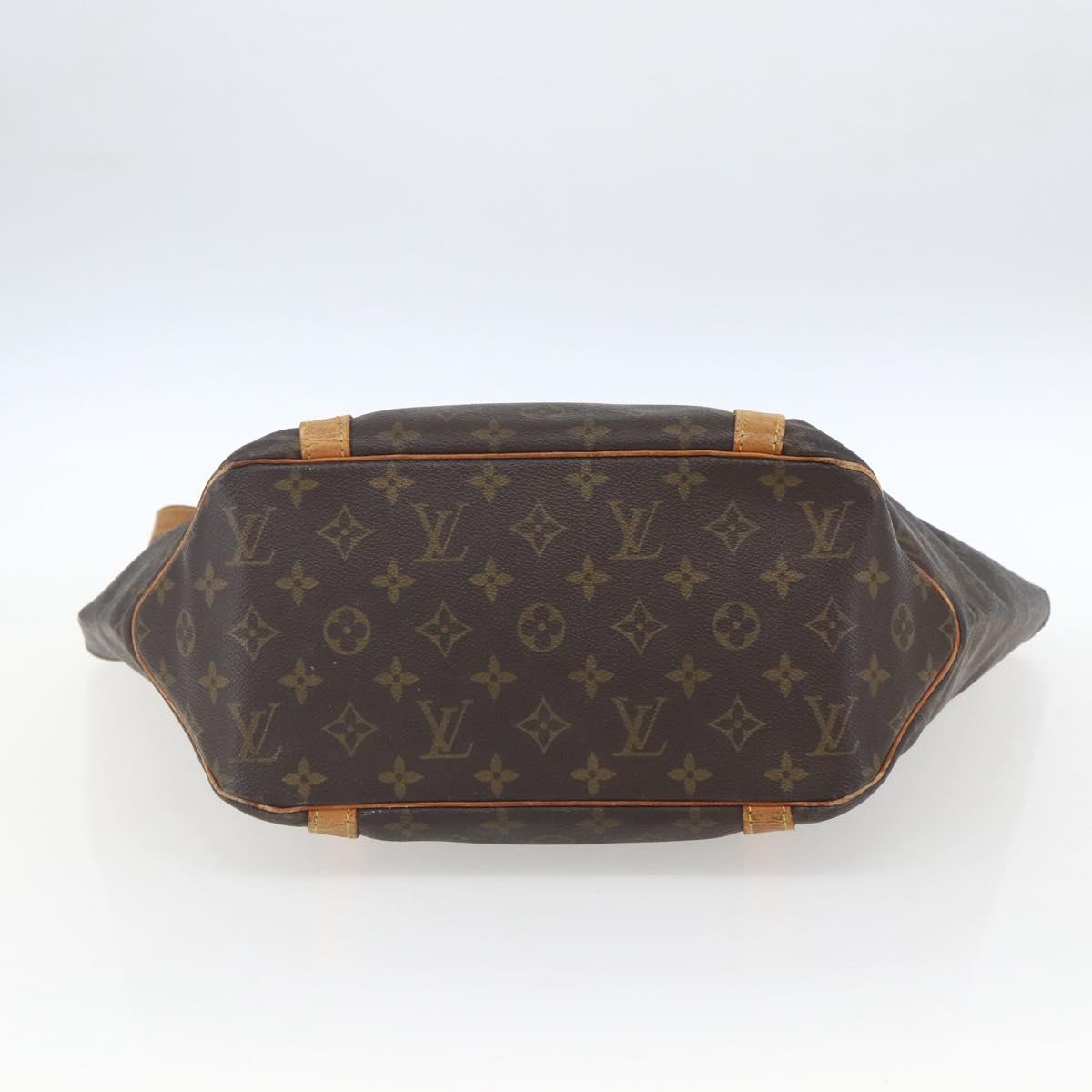 LOUIS VUITTON Monogram Sac Shopping Tote Bag M51108 LV Auth hk3408