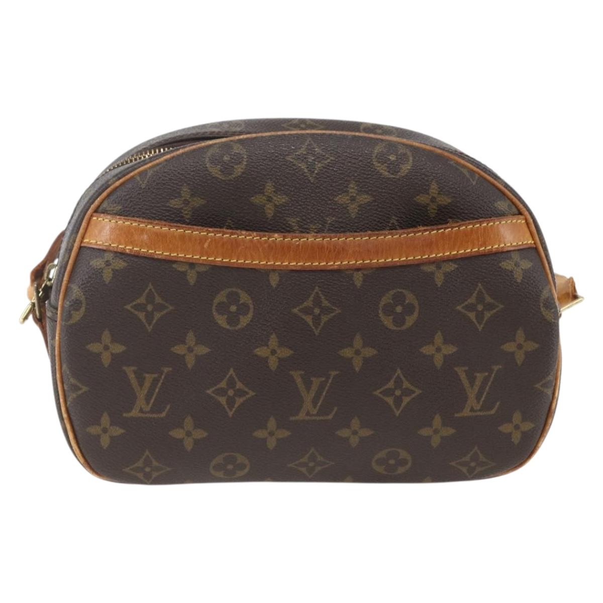 LOUIS VUITTON Monogram Blois Shoulder Bag M51221 LV Auth hk3409