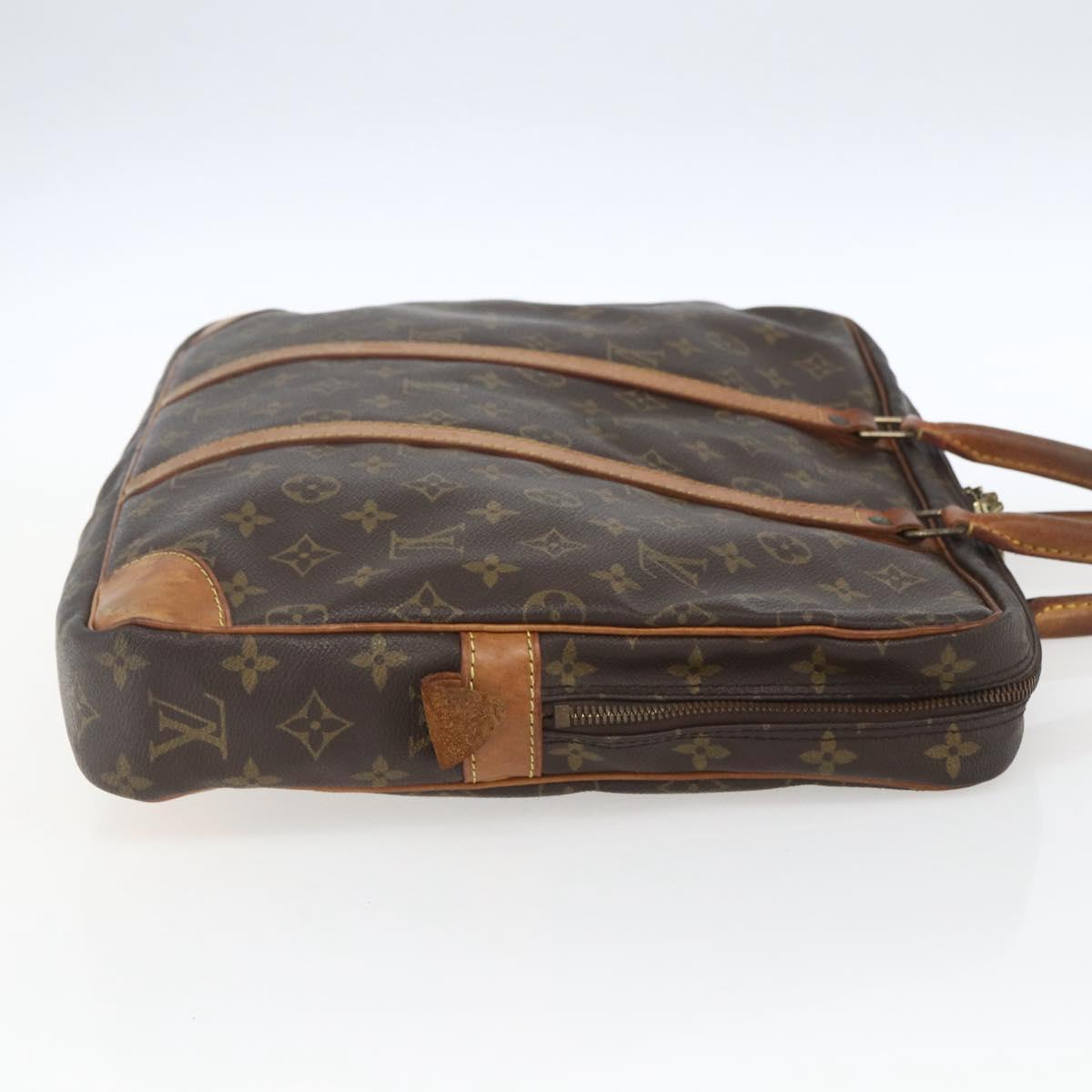 LOUIS VUITTON Monogram Porte Documents Voyage Business Bag M53361 LV Auth hk3424