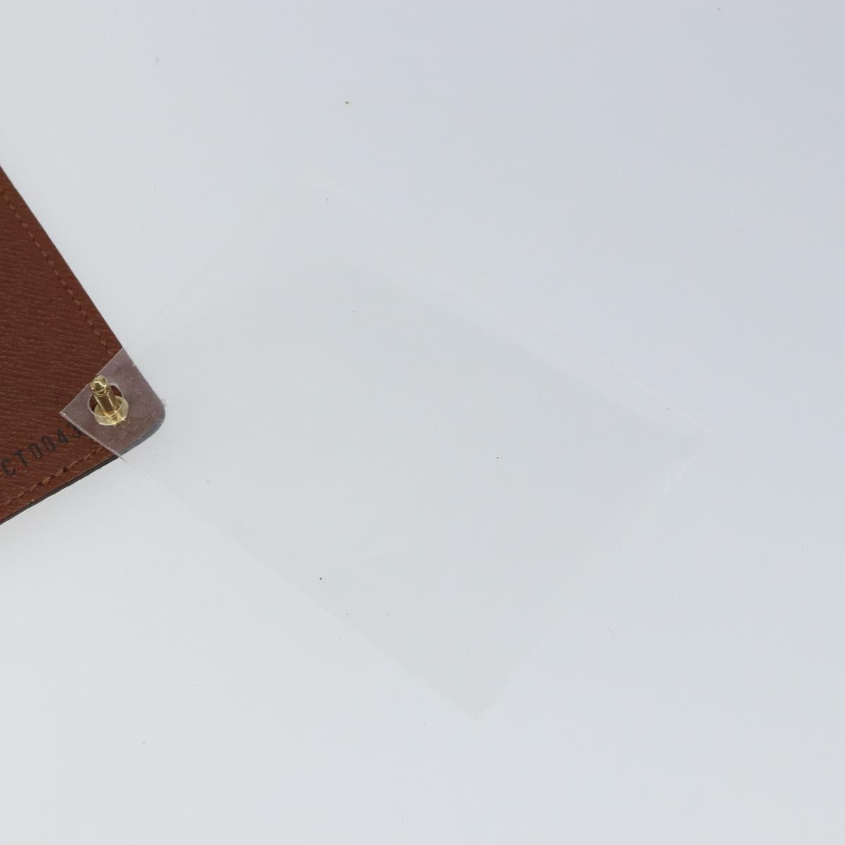 LOUIS VUITTON Monogram Porto Cartes Crdit Pression Card Case M60937 Auth hk3429