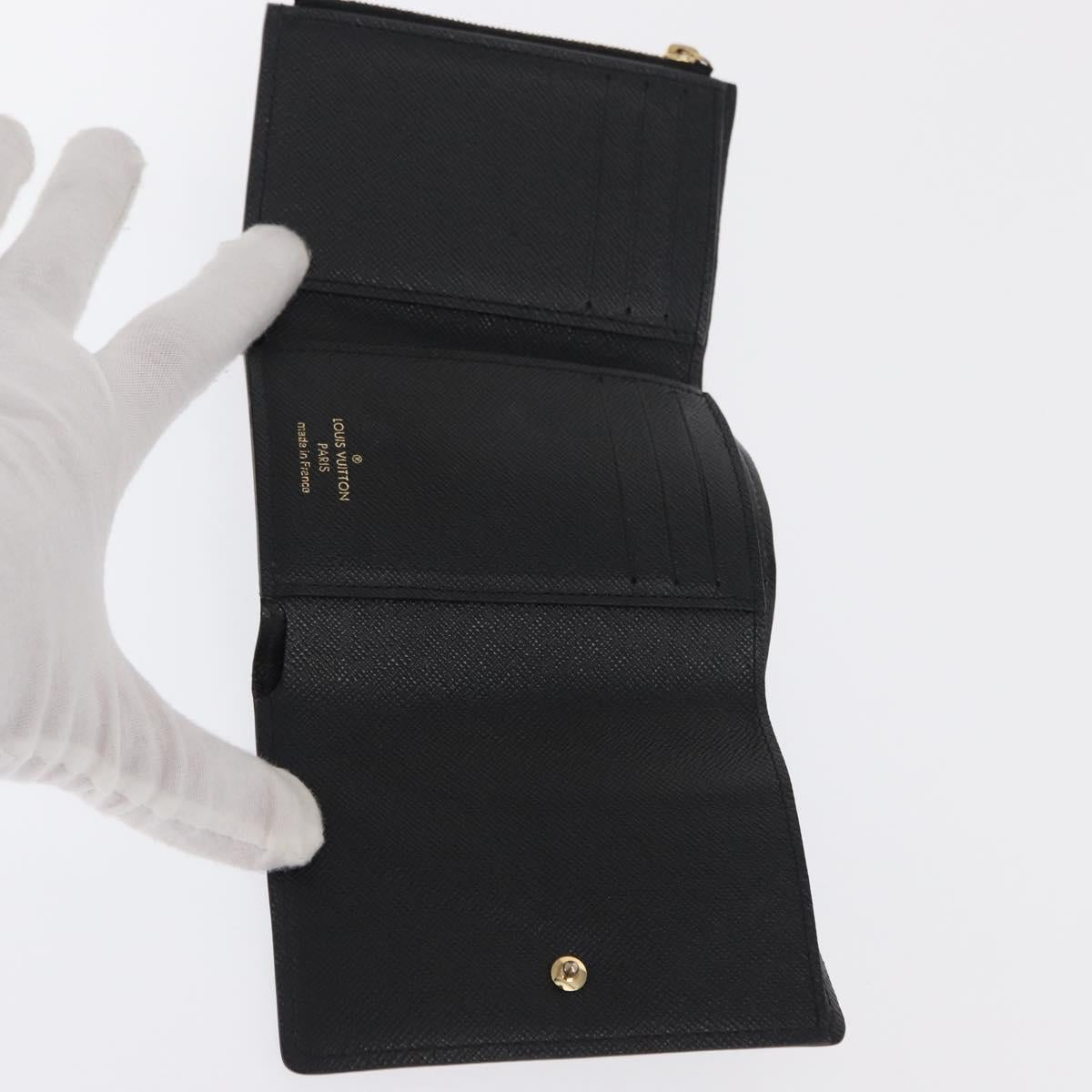 LOUIS VUITTON Monogram Kabuki Portefeuille Victorine Wallet M67253 Auth hk3432