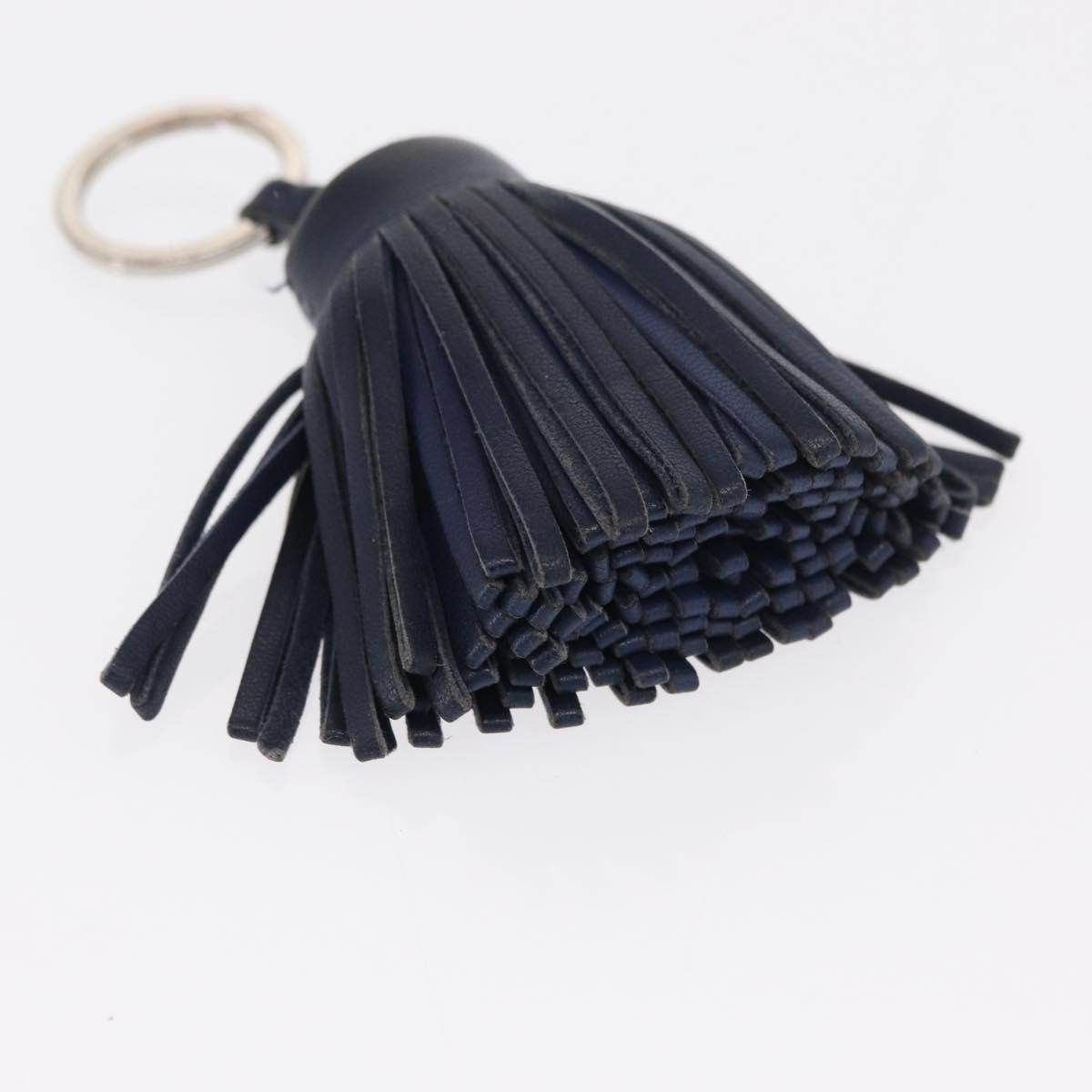 HERMES Carmen Charm Leather Navy Auth hk3436
