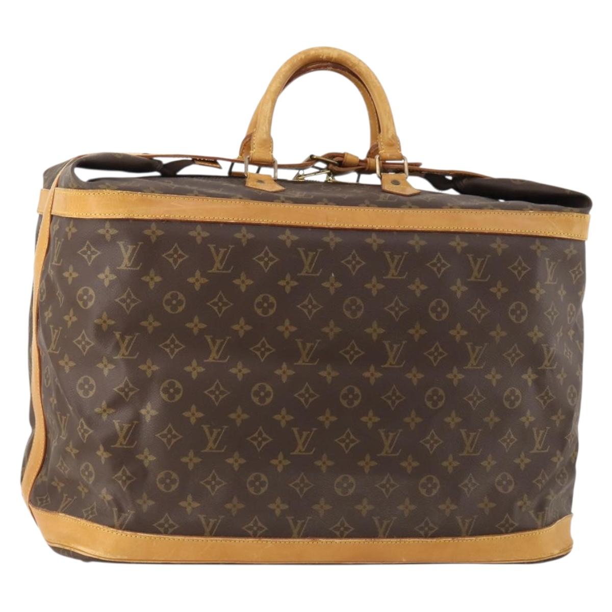 LOUIS VUITTON Monogram Cruiser Bag 50 Boston Bag M41137 LV Auth hk3437