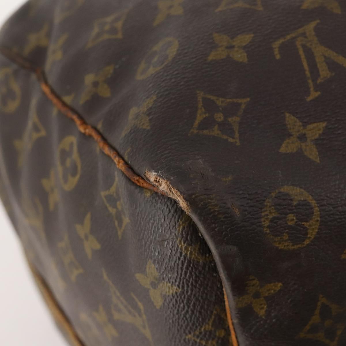 LOUIS VUITTON Monogram Keepall Bandouliere 60 Boston Bag M41412 LV Auth hk3438