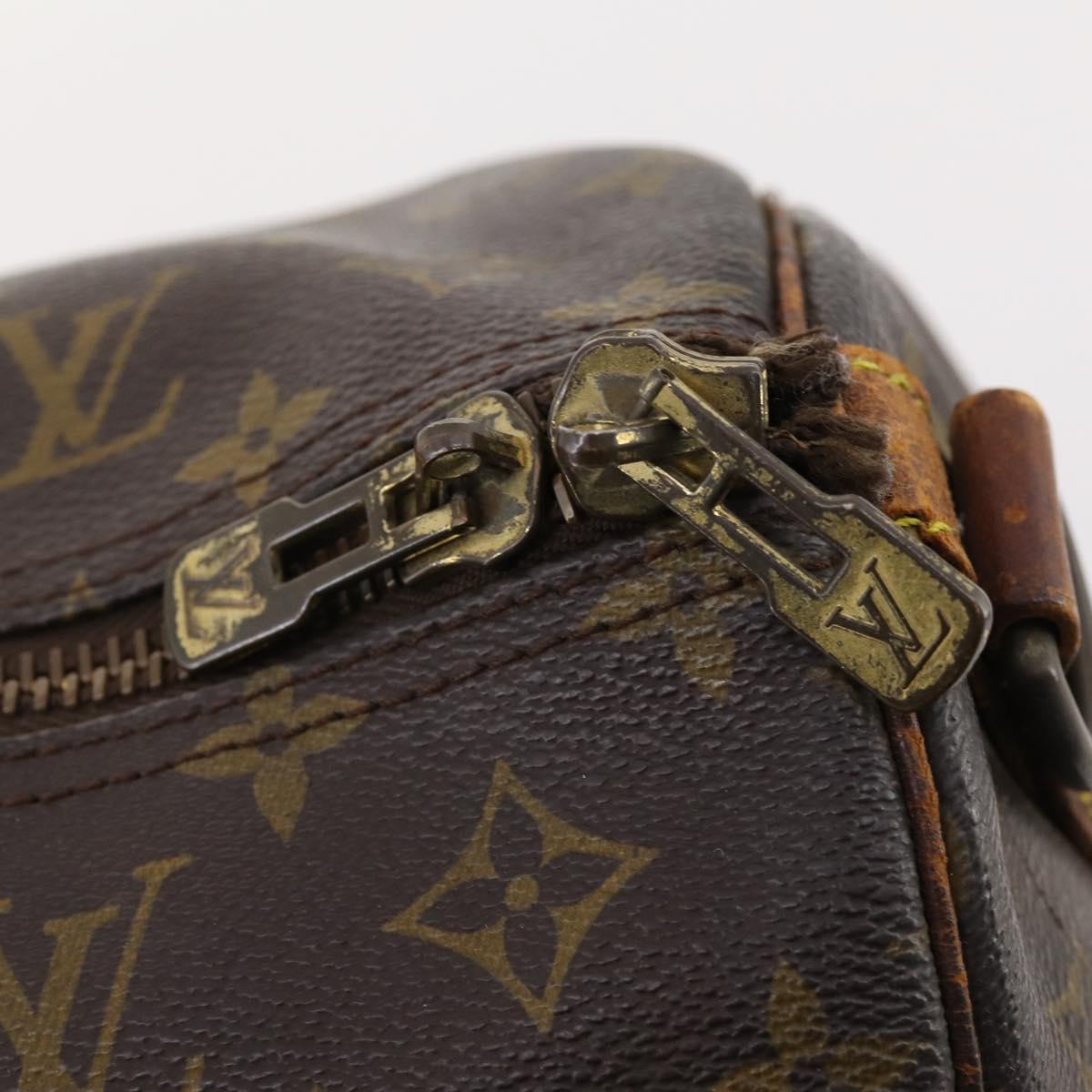 LOUIS VUITTON Monogram Keepall Bandouliere 60 Boston Bag M41412 LV Auth hk3438