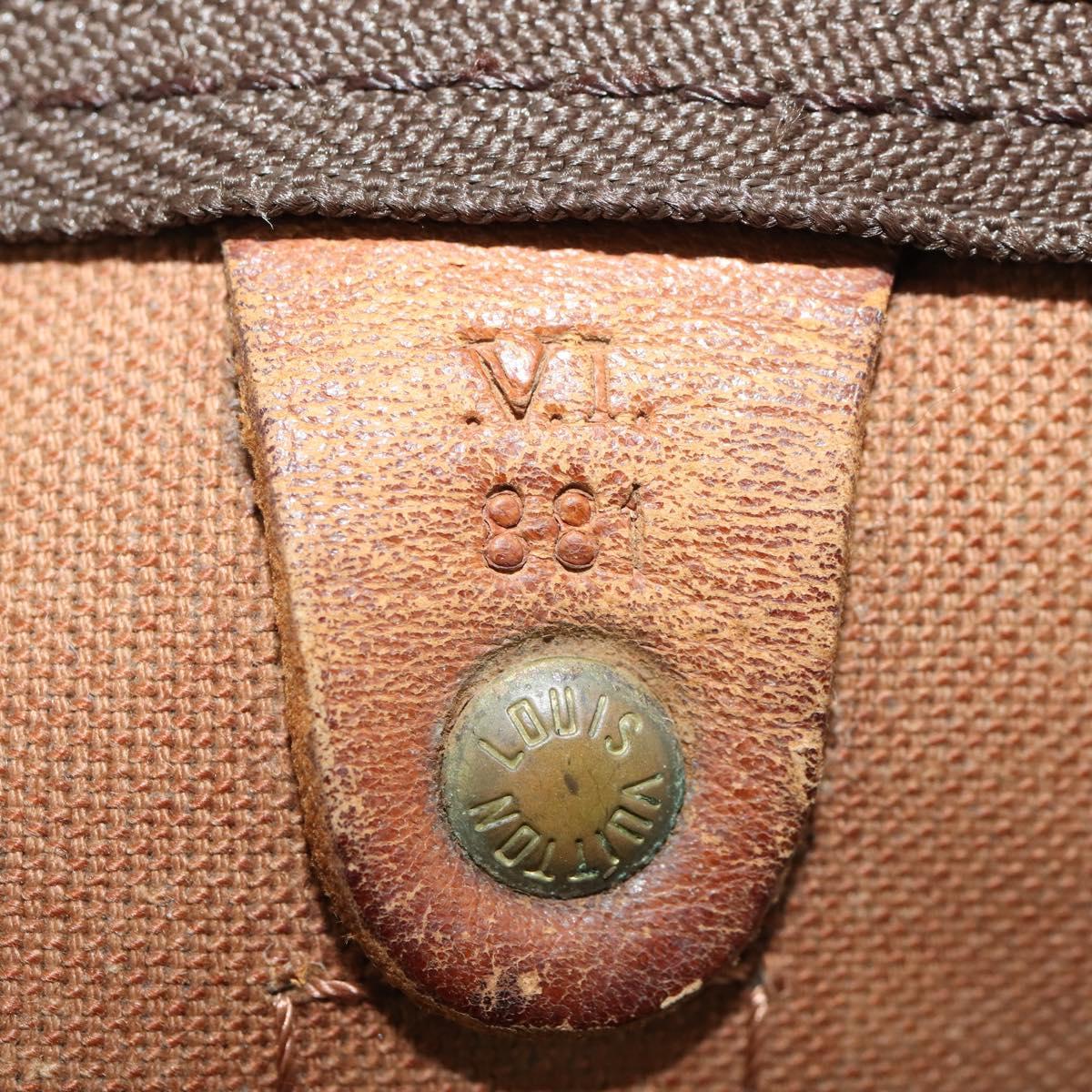 LOUIS VUITTON Monogram Keepall Bandouliere 60 Boston Bag M41412 LV Auth hk3438