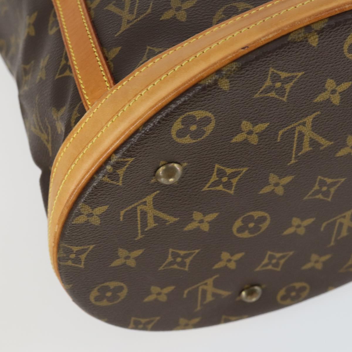 LOUIS VUITTON Monogram Bucket GM Shoulder Bag M42236 LV Auth hk3441