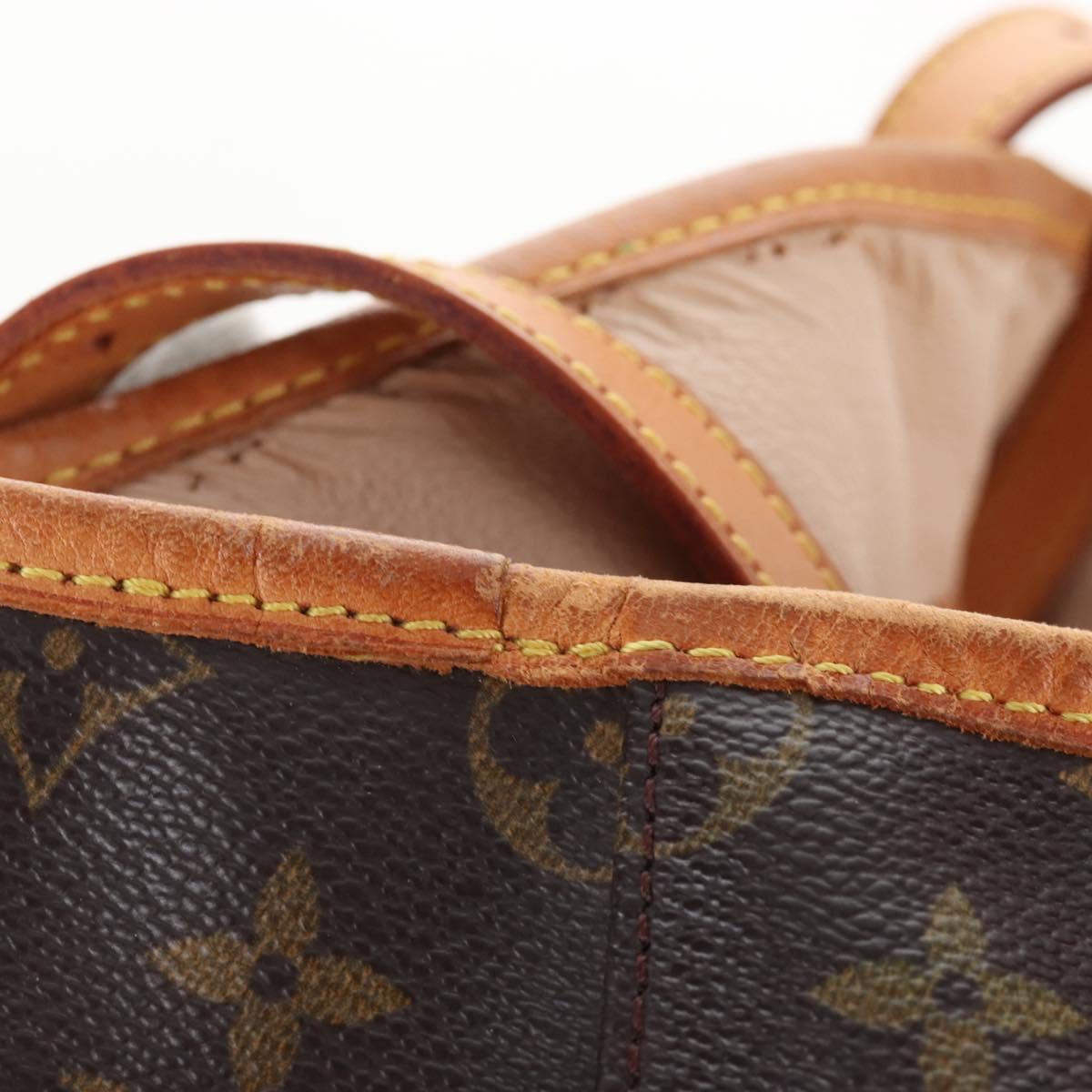 LOUIS VUITTON Monogram Bucket GM Shoulder Bag M42236 LV Auth hk3441