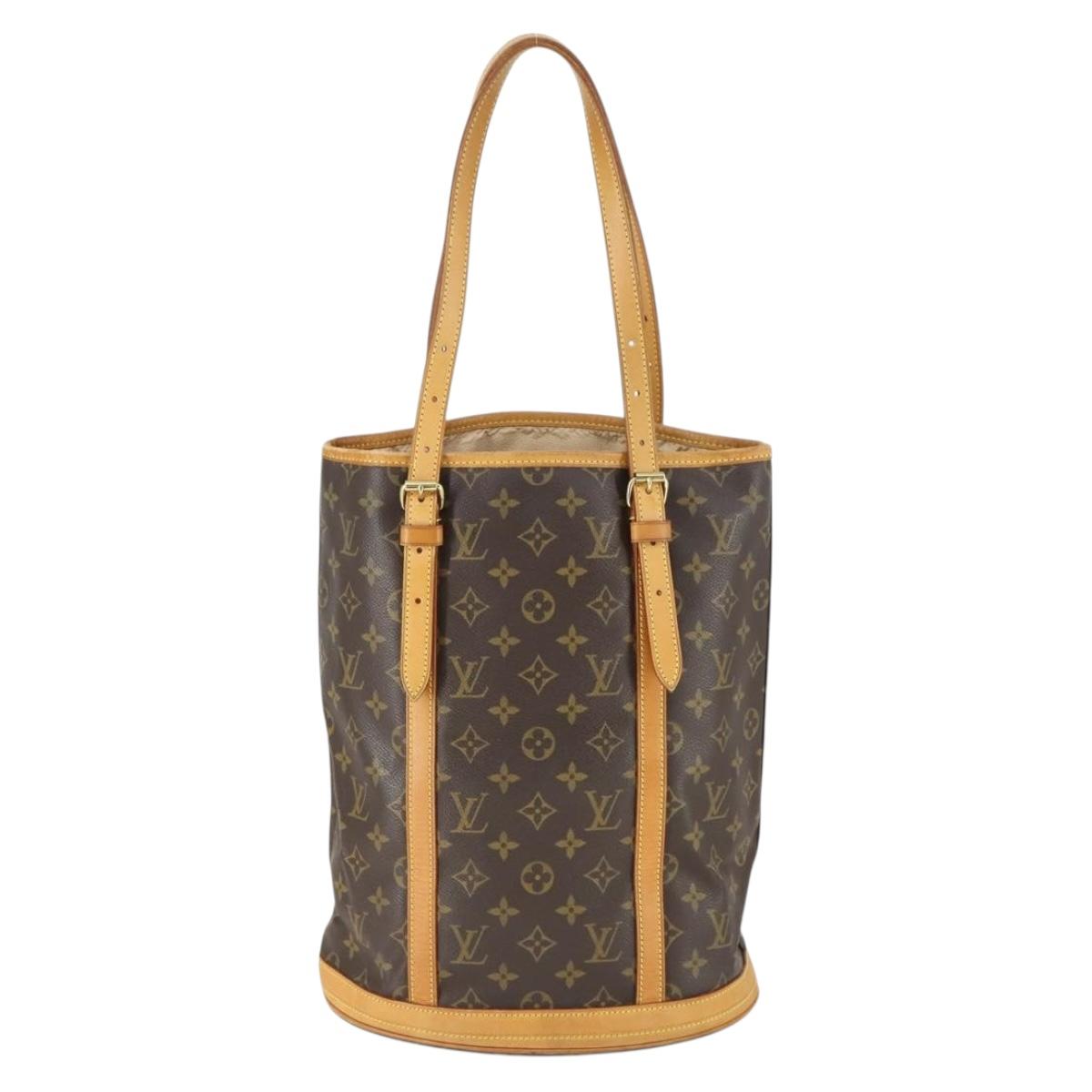 LOUIS VUITTON Monogram Bucket GM Shoulder Bag M42236 LV Auth hk3441