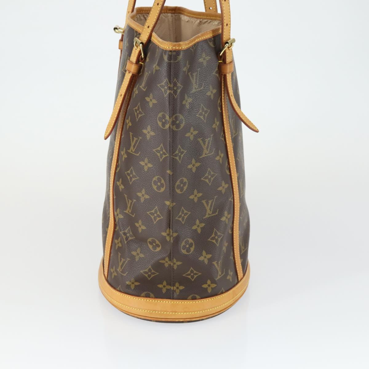 LOUIS VUITTON Monogram Bucket GM Shoulder Bag M42236 LV Auth hk3441