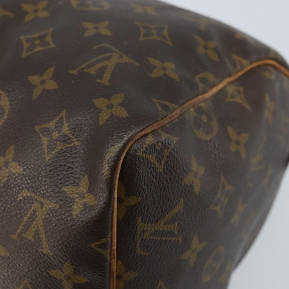LOUIS VUITTON Monogram Speedy 30 Hand Bag M41526 LV Auth hk3444