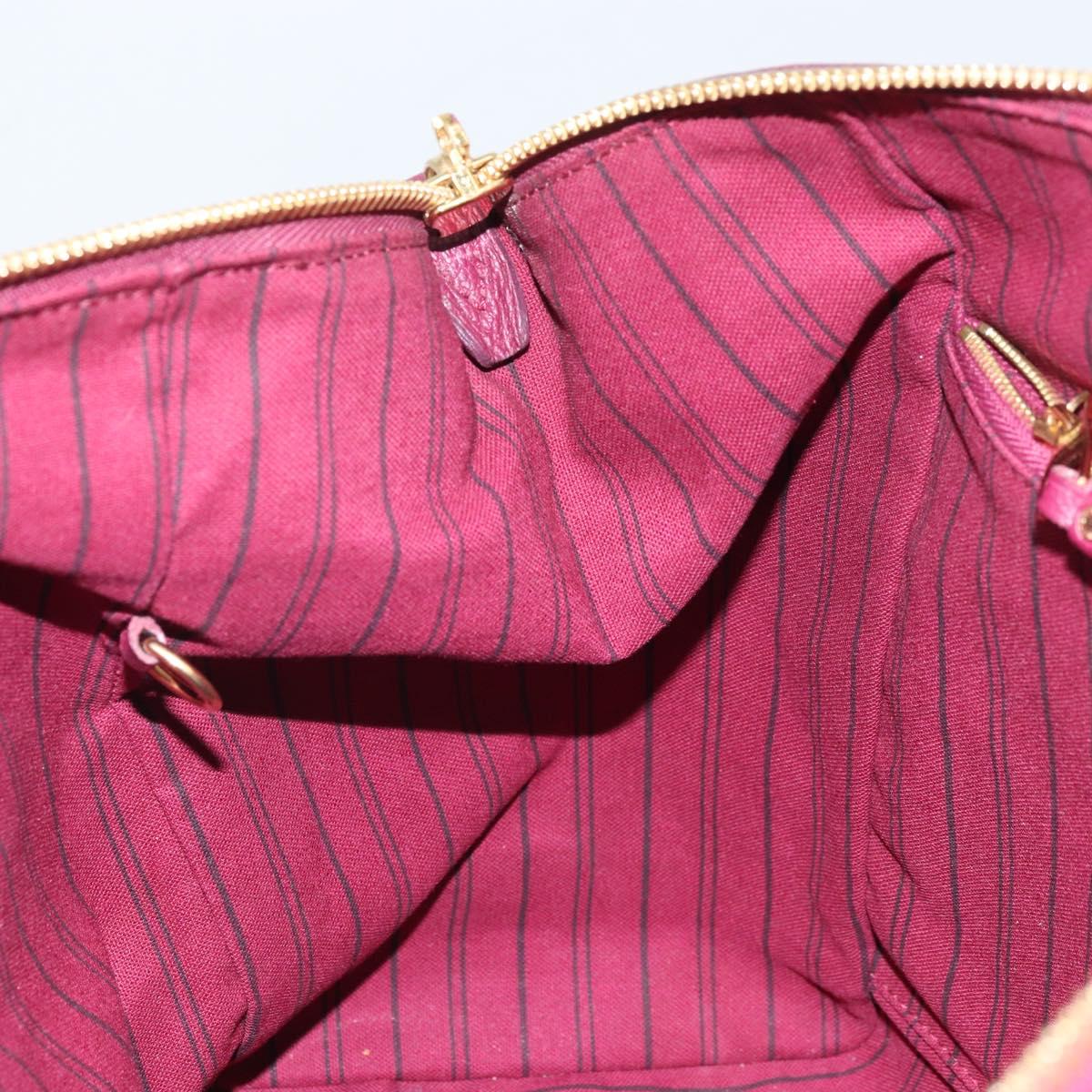 LOUIS VUITTON Monogram Empreinte Lumineuse PM Bag Oroll M94046 LV Auth hk3449
