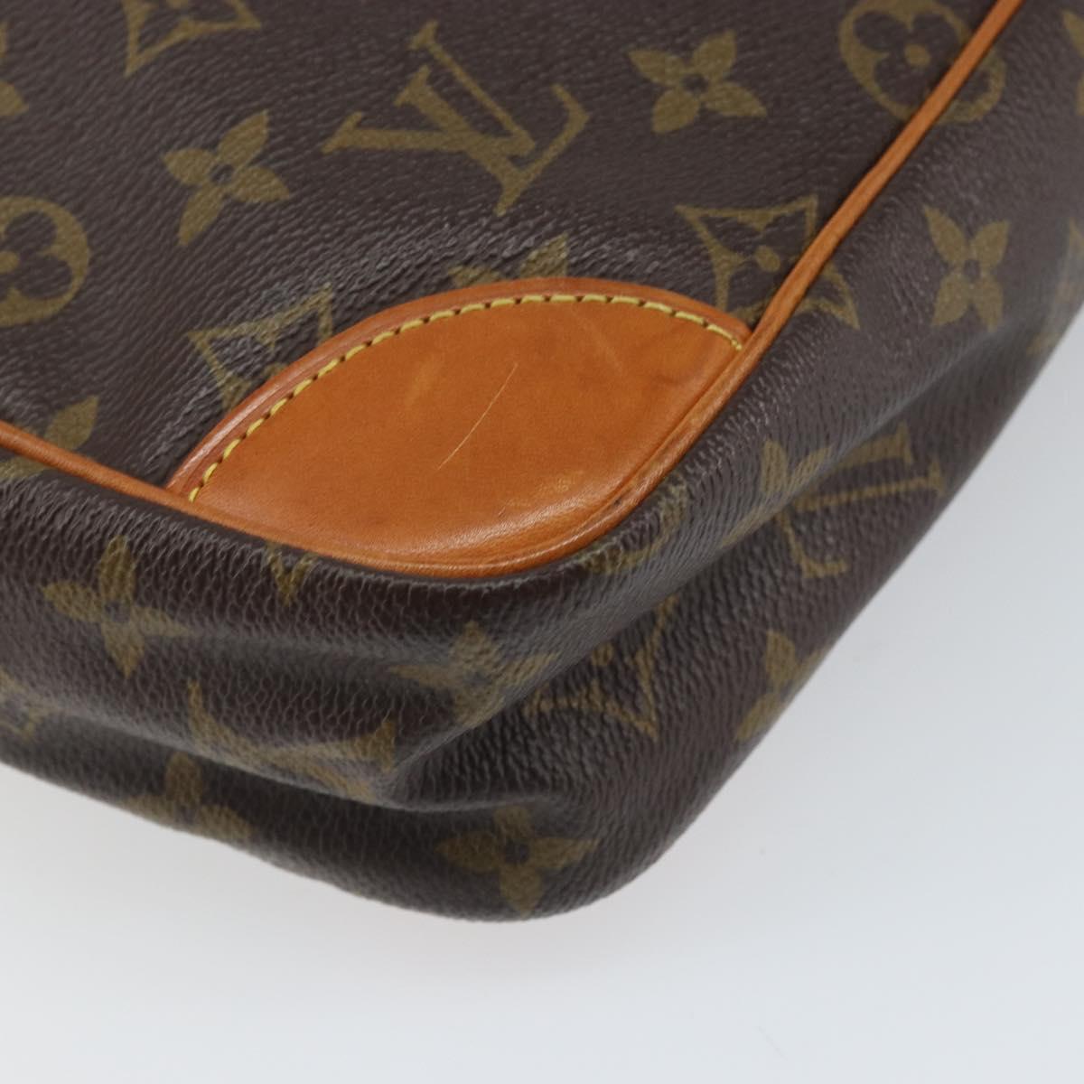 LOUIS VUITTON Monogram Compiegne 28 Clutch Bag M51845 LV Auth hk3465