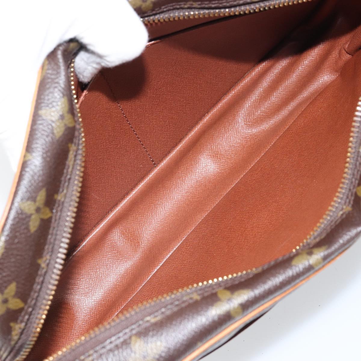 LOUIS VUITTON Monogram Compiegne 28 Clutch Bag M51845 LV Auth hk3465
