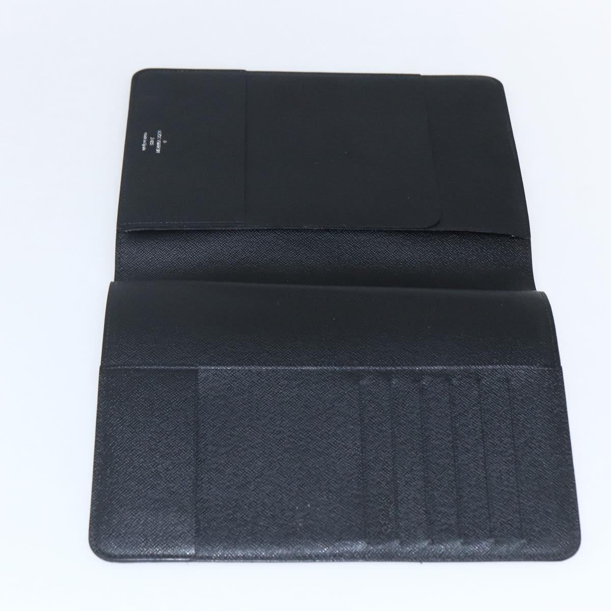 LOUIS VUITTON Damier Graphite Agenda Bureau Note Cover R20974 LV Auth hk3469