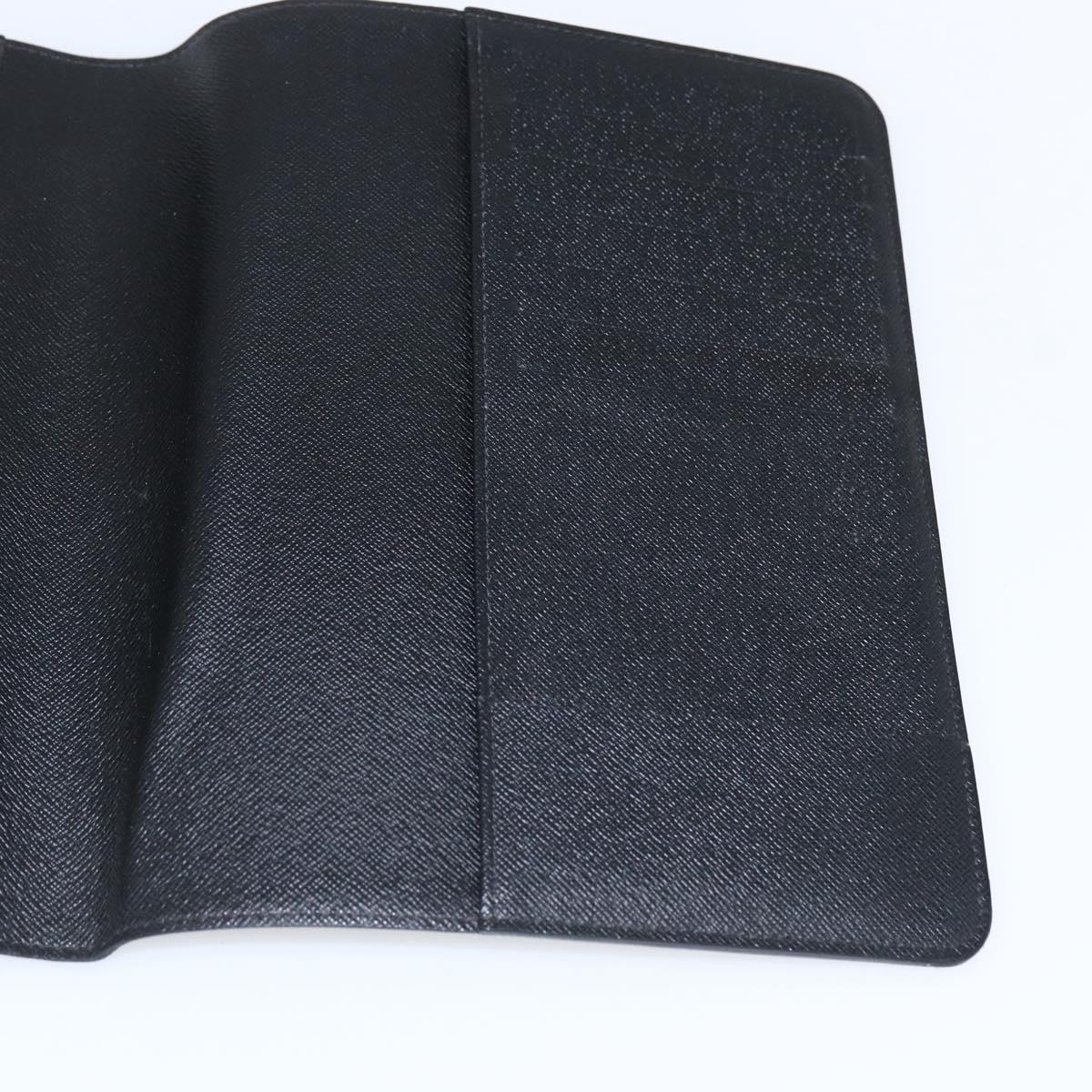 LOUIS VUITTON Damier Graphite Agenda Bureau Note Cover R20974 LV Auth hk3469
