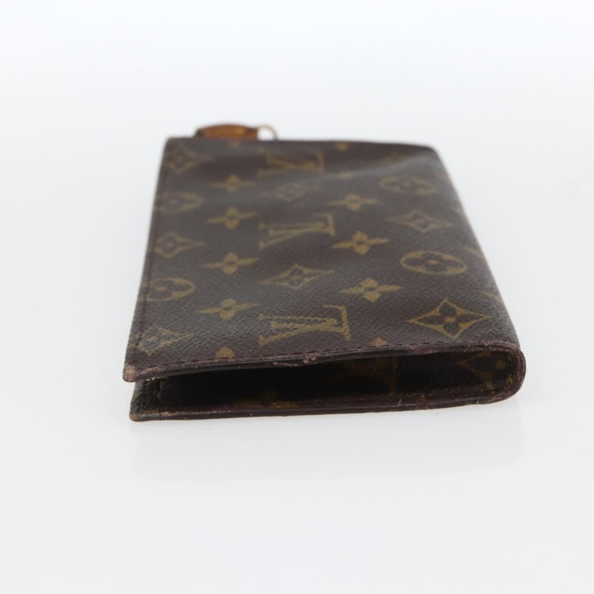LOUIS VUITTON Monogram Bucket GM Accessory Pouch LV Auth hk3470