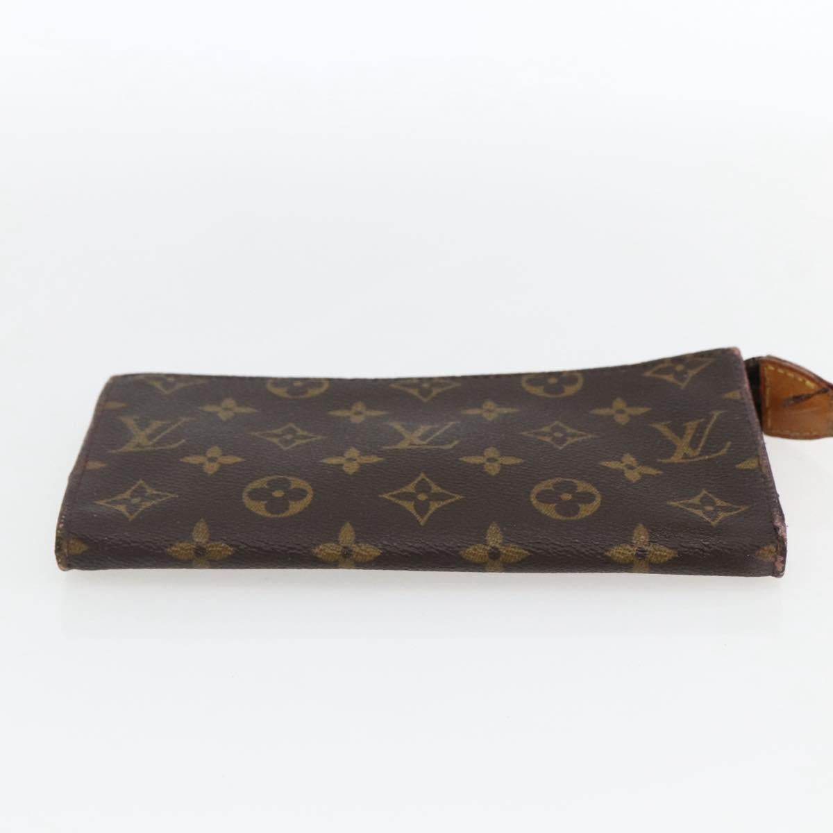 LOUIS VUITTON Monogram Bucket GM Accessory Pouch LV Auth hk3470