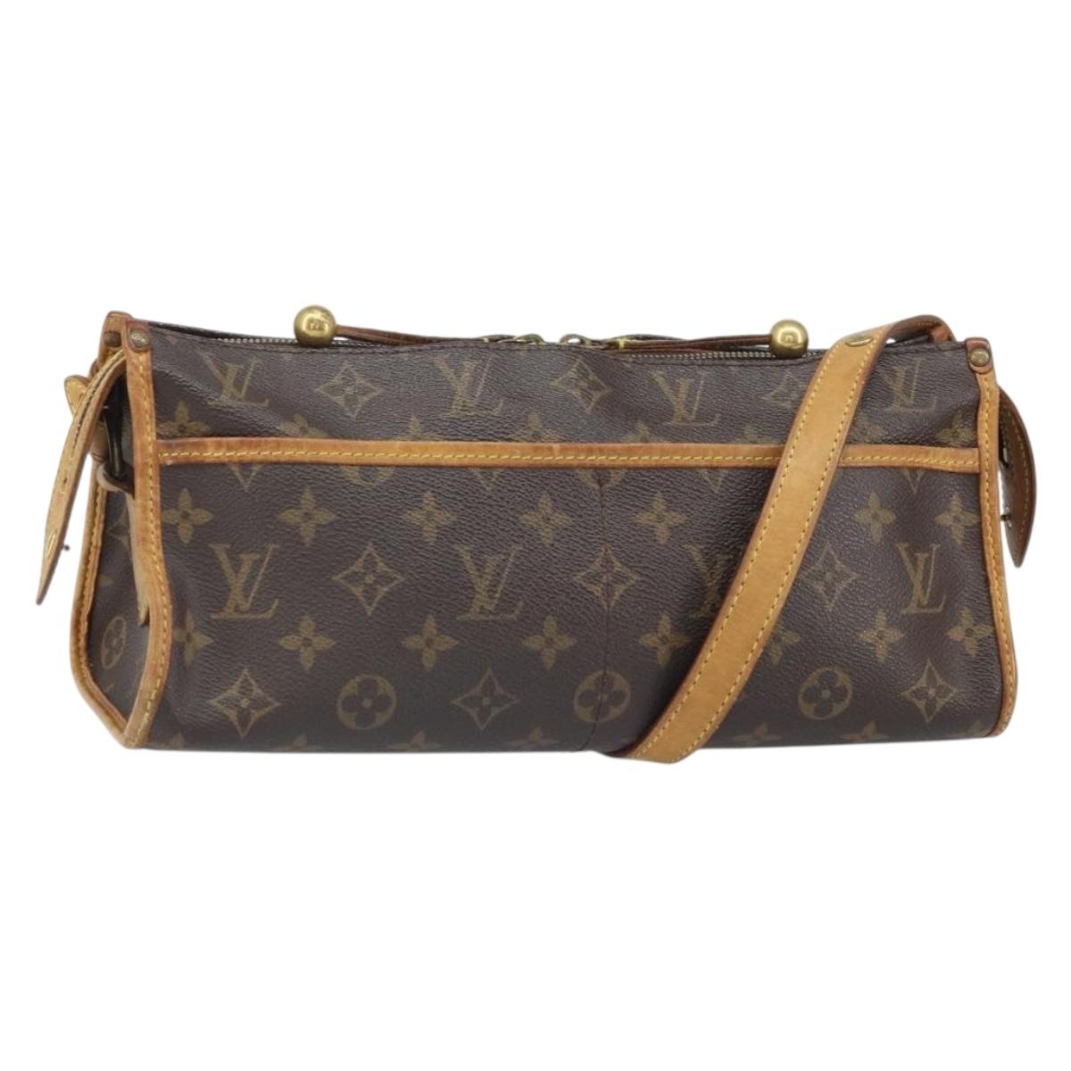 LOUIS VUITTON Monogram Popincourt Long Shoulder Bag M40008 LV Auth hk3485