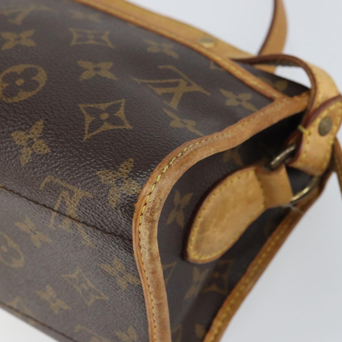 LOUIS VUITTON Monogram Popincourt Long Shoulder Bag M40008 LV Auth hk3485