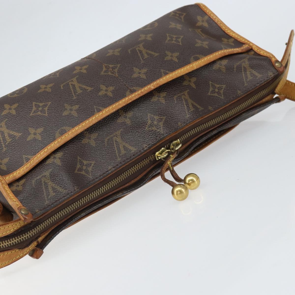 LOUIS VUITTON Monogram Popincourt Long Shoulder Bag M40008 LV Auth hk3485