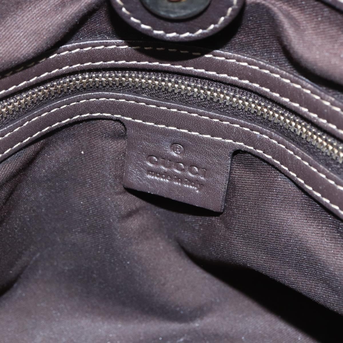 GUCCI GG Crystal Tote Bag Coated Canvas Gold Beige 223964 Auth hk3494